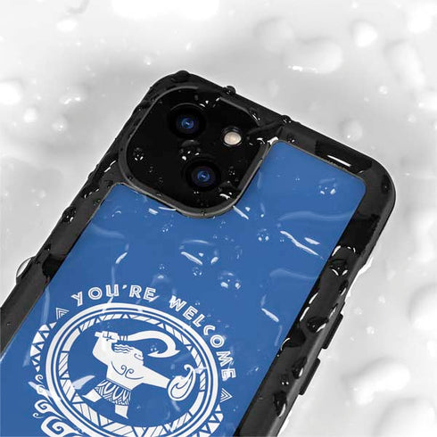 Disney Princess Moana Youre Welcome iPhone 15 Waterproof Case